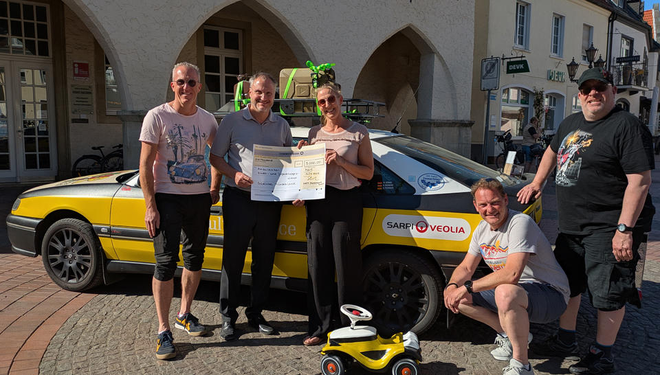 Gruppenbild vor dem Alten Rathaus in Haltern am See