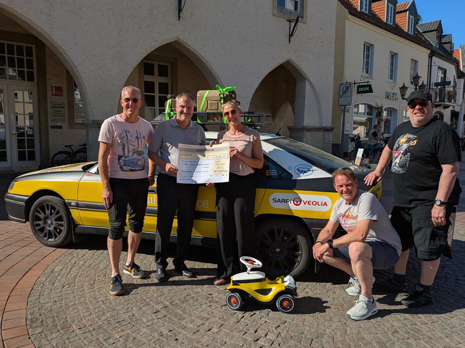 Gruppenbild vor dem Alten Rathaus in Haltern am See