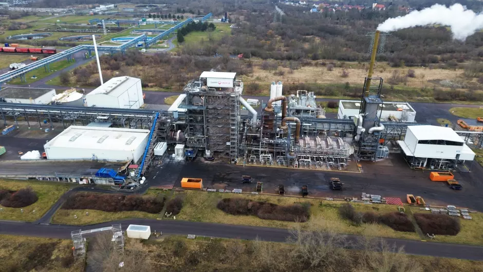 Sonderabfallverbrennungsanlage in Schkopau